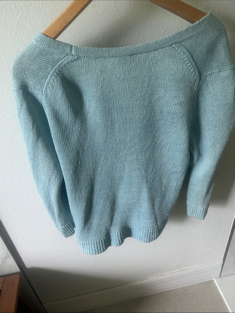 Talbots classic linen cardigan - Picture 4 of 4